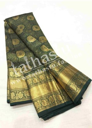 TATHASTU PURE SILK BROCADE SAREE
