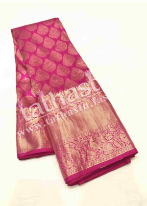 TATHASTU PURE SILK BROCADE SAREE