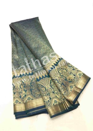 TATHASTU PURE SILK BROCADE SAREE