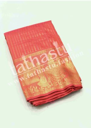 TATHASTU ART SILK TISSUE BROCADE SAREE