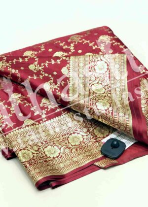 TATHASTU BANARASI SILK 9-YARDS SAREE