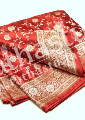 TATHASTU BANARASI SILK 9-YARDS SAREE