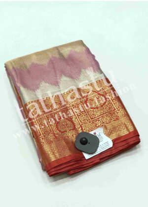 TATHASTU ART SILK TISSUE BROCADE SAREE