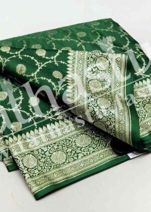 TATHASTU BANARASI SILK 9-YARDS SAREE