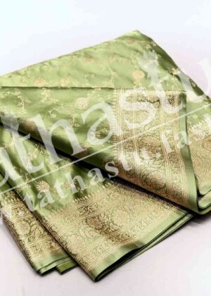 TATHASTU BANARASI SILK 9-YARDS SAREE