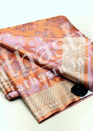 TATHASTU BANARASI SILK 9-YARDS SAREE