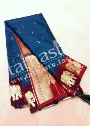 TATHASTU ART SOFT SILK SAREE