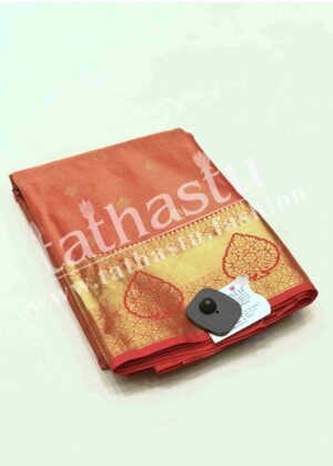TATHASTU ART SILK TISSUE BROCADE SAREE