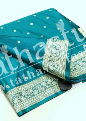 TATHASTU BANARASI SILK 9-YARDS SAREE