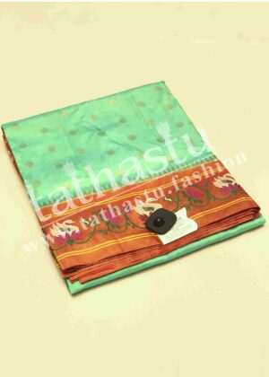 TATHASTU FANCY SWAN LOTUS BORDER PAITHANI