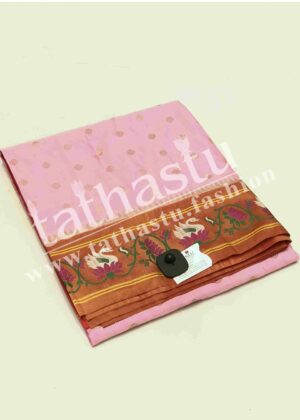 TATHASTU FANCY SWAN LOTUS BORDER PAITHANI