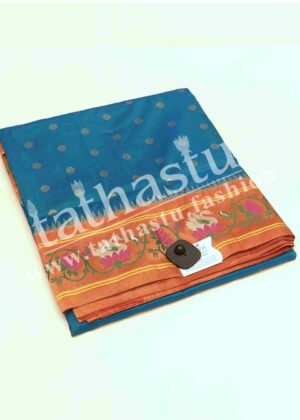 TATHASTU FANCY SWAN LOTUS BORDER PAITHANI