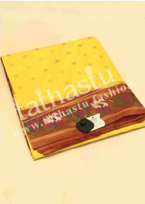 TATHASTU FANCY SWAN LOTUS BORDER PAITHANI