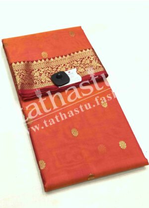 TATHASTU PURE SILK CHANDERI SAREE