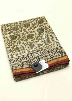 FANCY PRINTED COTTON SAREE
