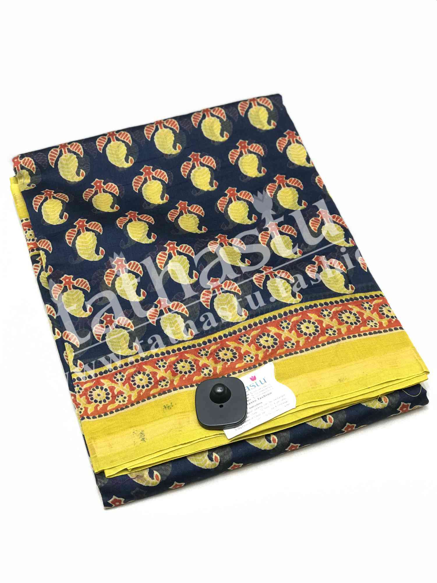 FANCY PRINTED COTTON SAREE
