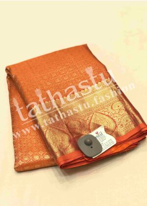 TATHASTU PURE SILK BROCADE SAREE