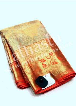 TATHASTU PURE TISSUE SILK SAREE
