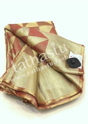 TATHASTU PURE TISSUE SILK SAREE