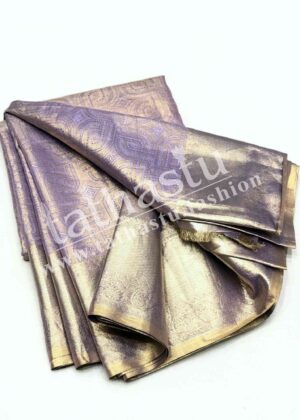 TATHASTU ART SILK TISSUE BROCADE SAREE