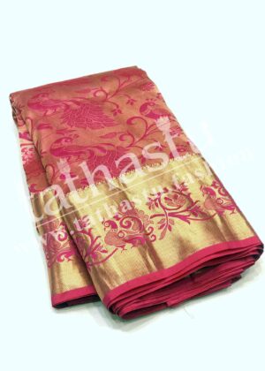 TATHASTU PURE SILK BROCADE SAREE