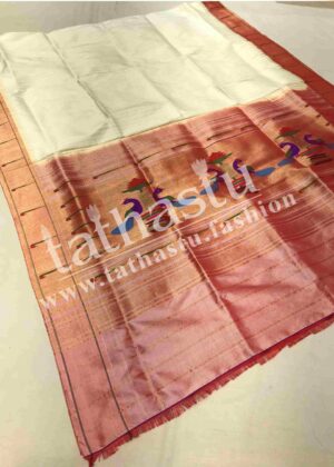 TATHASTU PURE SILK PAITHANI SHELA