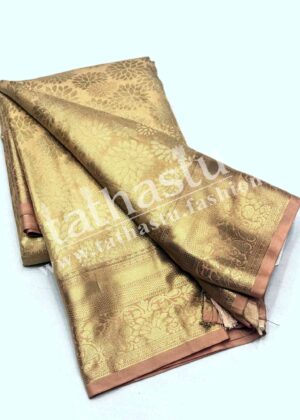TATHASTU ART SILK TISSUE BROCADE SAREE