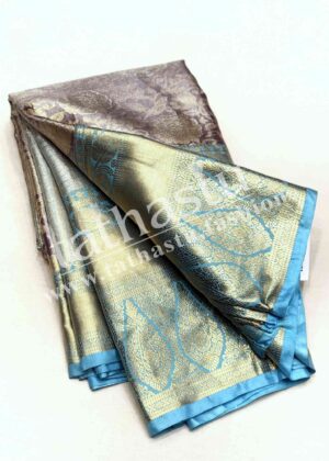 TATHASTU ART SILK TISSUE BROCADE SAREE