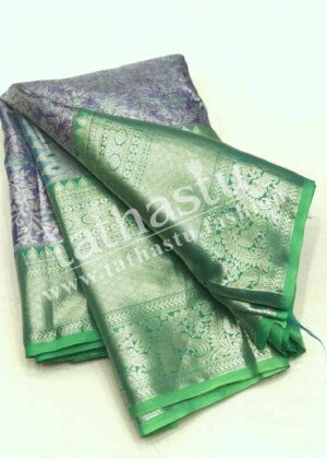 TATHASTU ART SILK TISSUE BROCADE SAREE