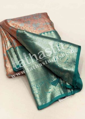 TATHASTU ART SILK TISSUE BROCADE SAREE