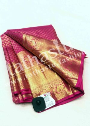 TATHASTU PURE SILK BROCADE SAREE