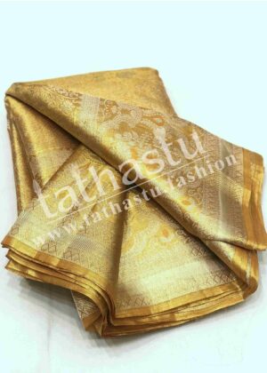 TATHASTU PURE TISSUE SILK SAREE