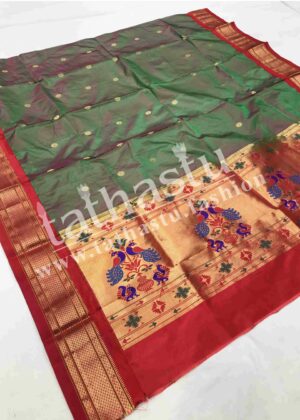 TATHASTU PURE SILK PAITHANI SHELA
