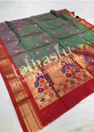 TATHASTU PURE SILK PAITHANI SHELA