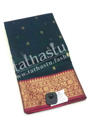 TATHASTU PURE SILK CHANDERI SAREE