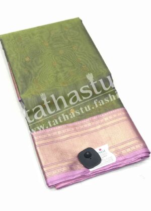 TATHASTU PURE SILK CHANDERI SAREE