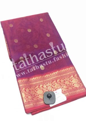 TATHASTU PURE SILK CHANDERI SAREE