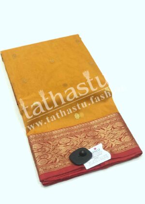 TATHASTU PURE SILK CHANDERI SAREE