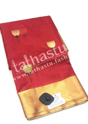 TATHASTU PURE SILK CHANDERI SAREE