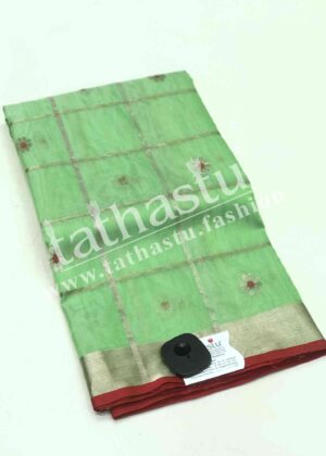 TATHASTU PURE SILK CHANDERI SAREE