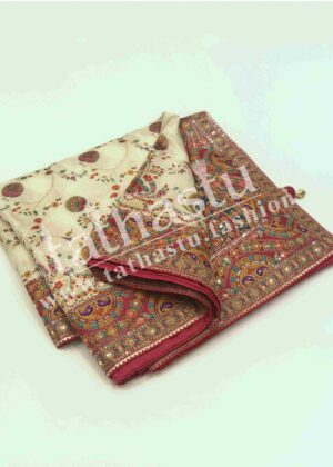 TATHASTU DESIGNER RAJWADI SAREE