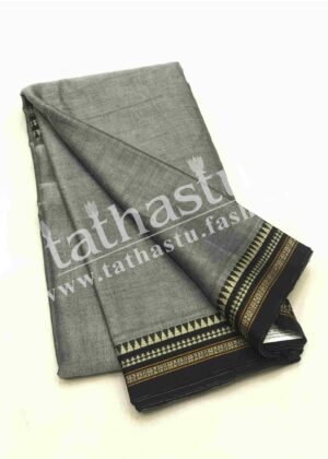 TATHASTU TRADITIONAL BORDER COTTON SAREE