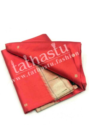 TATHASTU PURE SILK MUNIYA BORDER PAITHANI