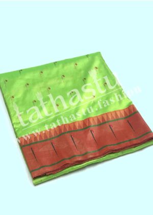 TATHASTU PURE SILK MUNIYA BORDER PAITHANI