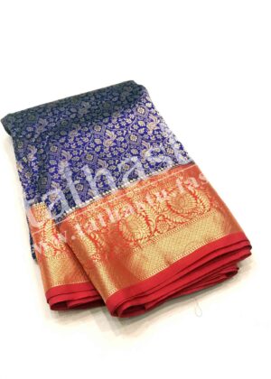 TATHASTU PURE SILK BROCADE SAREE