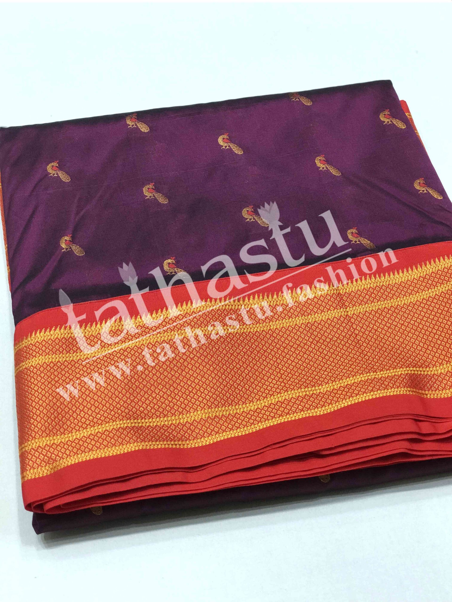 TATHASTU ART SILK PAITHANI 9-YARDS SAREE