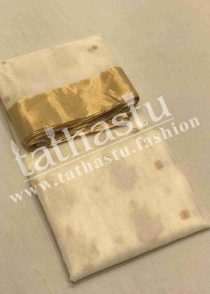 TATHASTU PURE SILK CHANDERI SAREE