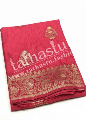 TATHASTU ART SOFT SILK SAREE