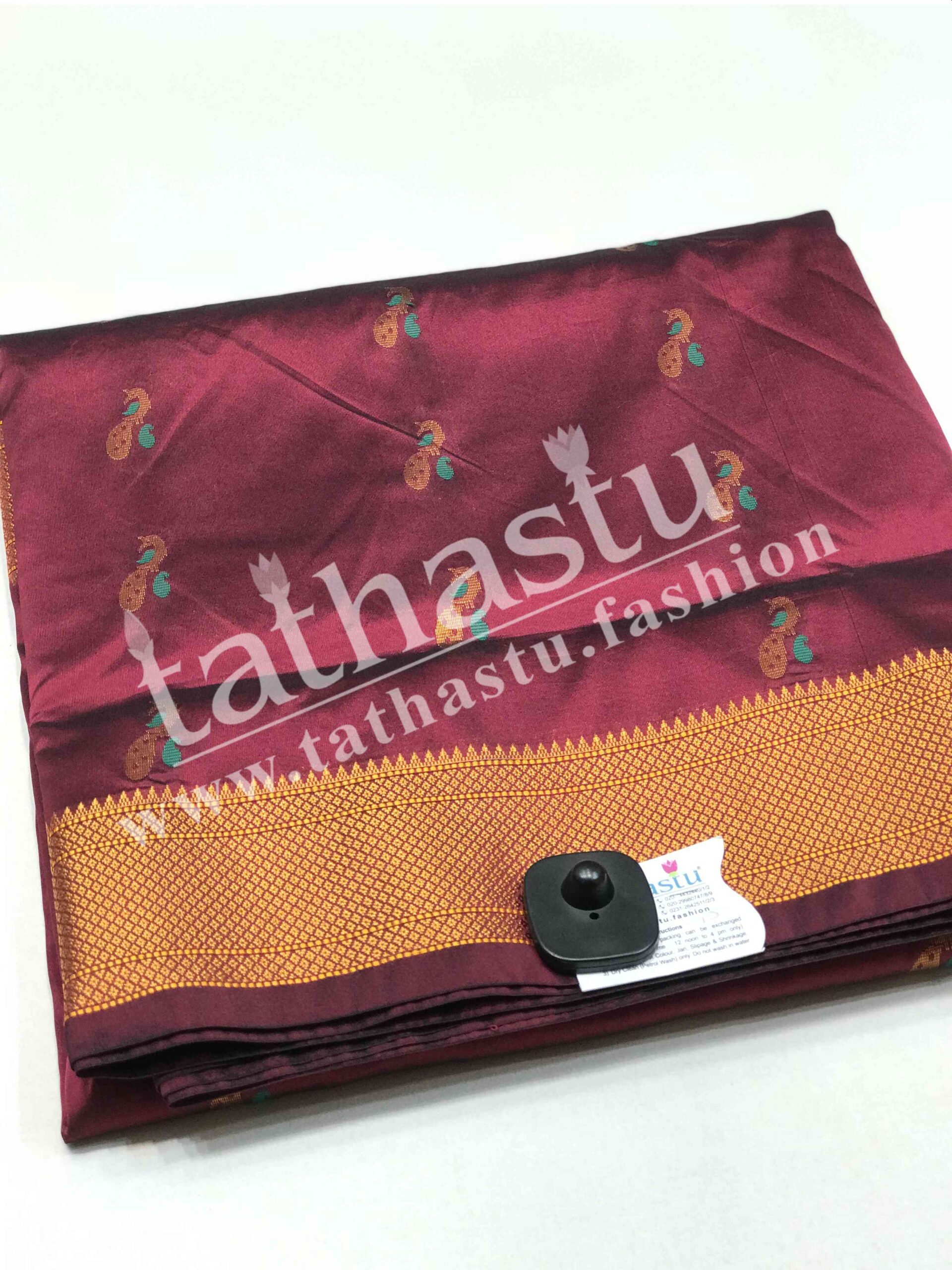 TATHASTU ART SILK PAITHANI 9-YARDS SAREE