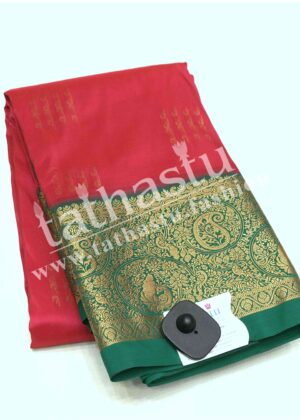 TATHASTU ART SILK KANJEEVARAM SAREE